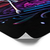 Fantasy Forest Drum Set Poster (Ecke)