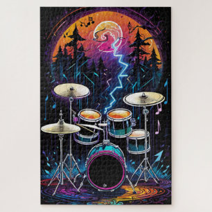 Fantasy Forest Drum Set Puzzle