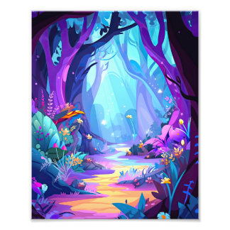 Fantasy Forest Fotodruck