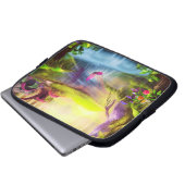 Fantasy Forest Laptopschutzhülle (Vorne Knopf)