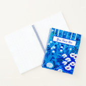 Fantasy Forest mit Blume & Birds Journal Notizblock (Innenseite)