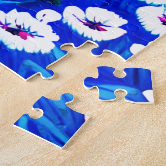 Fantasy Forest mit Blume und Vögeln Puzzle (Seite)