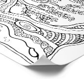 Fantasy Forest Night Willow Treatment New Orleans  Poster (Ecke)