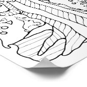 Fantasy Forest Old Cherry Tremoline Fantastische B Poster (Ecke)