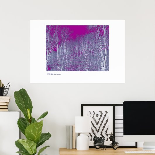 Fantasy Forest Poster (Heimbüro)