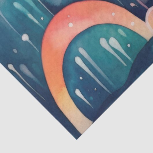 Fantasy Forest Seidenpapier (Detail)