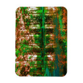 Fantasy Forest von Shirley Taylor Magnet (Vertikal)