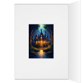 Fantasy Forest Zuhause Adresswechsel-Karte (Innen (Links))
