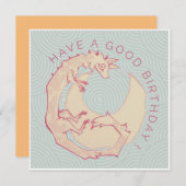 Fantasy fox feiertagskarte (Vorne/Hinten)