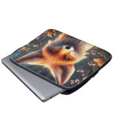 Fantasy Fox in Nature Laptopschutzhülle (Vorne Knopf)