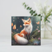 Fantasy Fox Nature Art (Stehend Vorderseite)