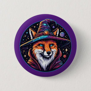 Fantasy Fox - Zauberer Button