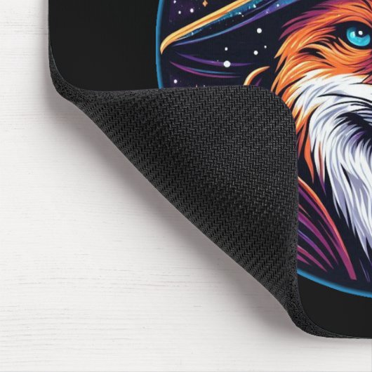 Fantasy Fox - Zauberer Mousepad (Ecke)