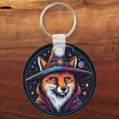Fantasy Fox - Zauberer Schlüsselanhänger (Vorderseite)