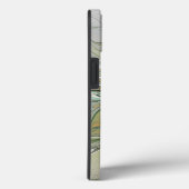 Fantasy Fraktal Blume mit Goldenen Initialen Case-Mate iPhone Hülle (Rückseite / Rechts)