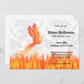 Fantasy-Freund Einladung (Vorne/Hinten)