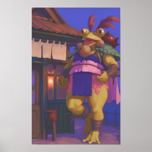 Fantasy Frog Poster (Vorne)