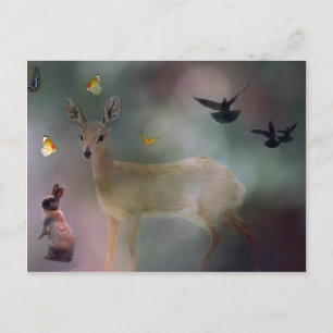Fantasy für Kleintiere Postkarte