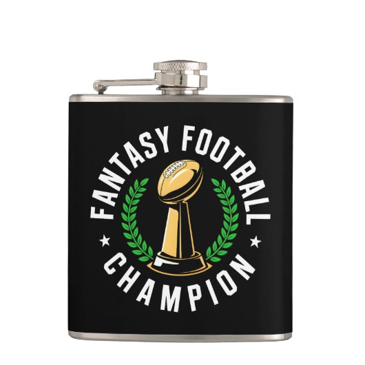 Fantasy-Fußball-Meister Flachmann (Vorderseite)