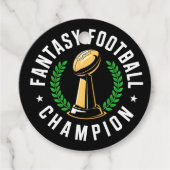 Fantasy-Fußball-Meister Geschenkanhänger (Vorderseite)