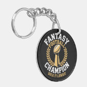 Fantasy-Fußball-Meister Schlüsselanhänger (Vorderseite links)