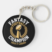 Fantasy-Fußball-Meister Schlüsselanhänger (Rückseite)