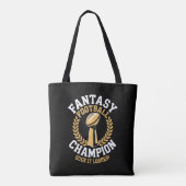 Fantasy-Fußball-Meister Tasche (Rückseite)