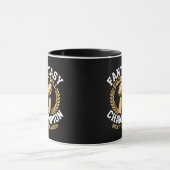 Fantasy-Fußball-Meister Tasse (Zentrum)