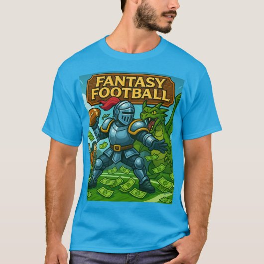 Fantasy-Fußball T-Shirt (Vorderseite)