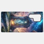 Fantasy Galaxy Portal - Mystische Tür Samsung Galaxy Hülle (Rückseite (Horizontal))