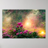 FANTASY Garden, Blume, Rose - Poster (Vorne)
