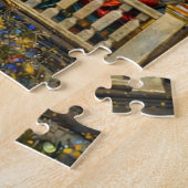 Fantasy-Gelbes viktorianisches Haus Puzzle (Seite)