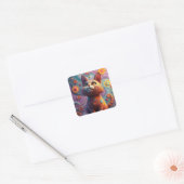 Fantasy Gemustert Fun Cat Stickers (Umschlag)