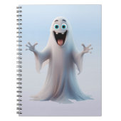 Fantasy Ghost Notebook 6,5 x 8,75 Zoll Notizblock (Vorderseite)