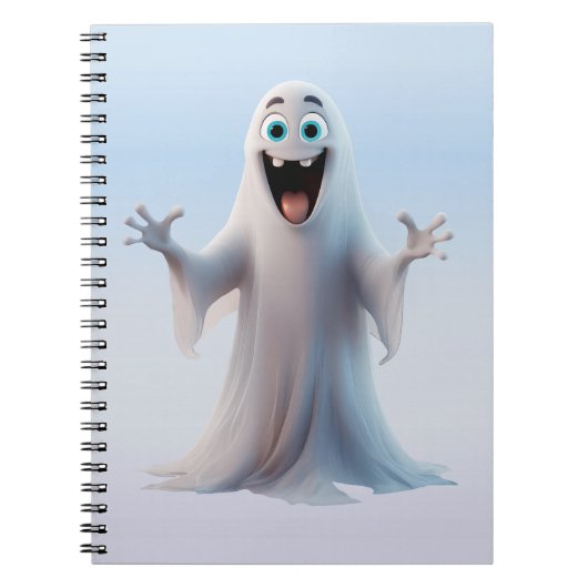 Fantasy Ghost Notebook 6,5 x 8,75 Zoll Notizblock (Vorderseite)