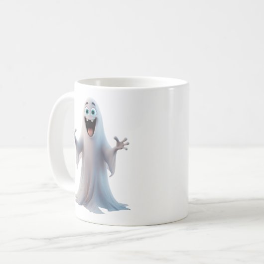 Fantasy Ghost-Tasse Kaffeetasse (Vorderseite Links)