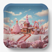 Fantasy Gingerbrett House mit Candies 1