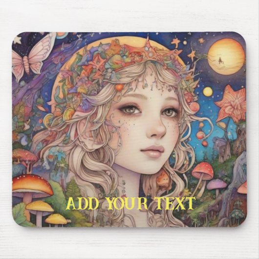 Fantasy Girl - Custom Mousepad (Vorne)