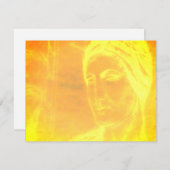 Fantasy Girl Einladung (Vorne/Hinten)