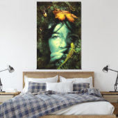 Fantasy Girl Leinwanddruck (Insitu (Schlafzimmer))