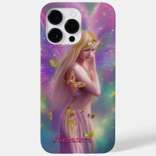 Fantasy Girl lila rosa Goldbarren Schmetterling 3 Case-Mate iPhone 14 Pro Max Hülle