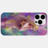 Fantasy Girl lila rosa Goldbarren Schmetterling 3 Case-Mate iPhone Hülle (Rückseite (Horizontal))