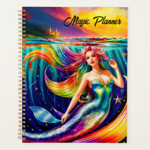 Fantasy Girl Meerjungfrau Wasserwelt Nymph Lieblic Planer