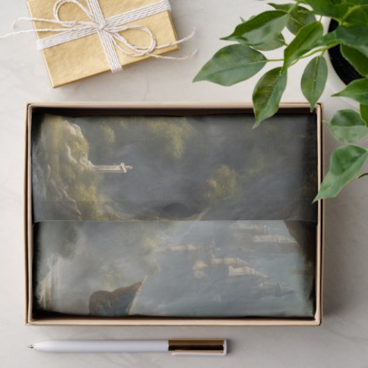 Fantasy Girl mit Castle Entdeckungsreise Seidenpapier (Geschenk)