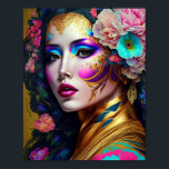 Fantasy Glam Pop Art Poster<br><div class="desc">Fantasy,  Sci-fi & Horror Art von The Lunarium.</div>