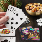 Fantasy Glam Pop Art Spielkarten (In Situ)