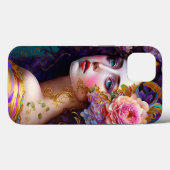 Fantasy Glam Woman Pop Art Case-Mate iPhone Fall Hülle (Rückseite (Horizontal))