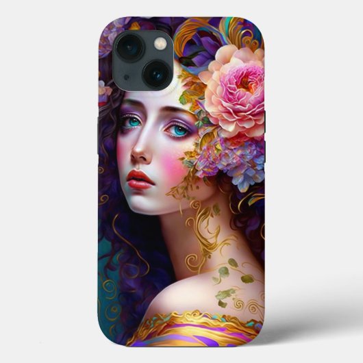 Fantasy Glam Woman Pop Art Case-Mate iPhone Fall Hülle (Rückseite)