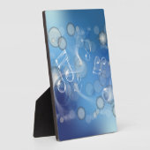 Fantasy Glass Musiknoten Fotoplatte (Seite)