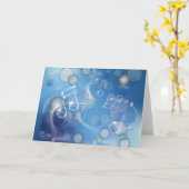 Fantasy Glass Musiknoten Karte (Gelbe Blume)